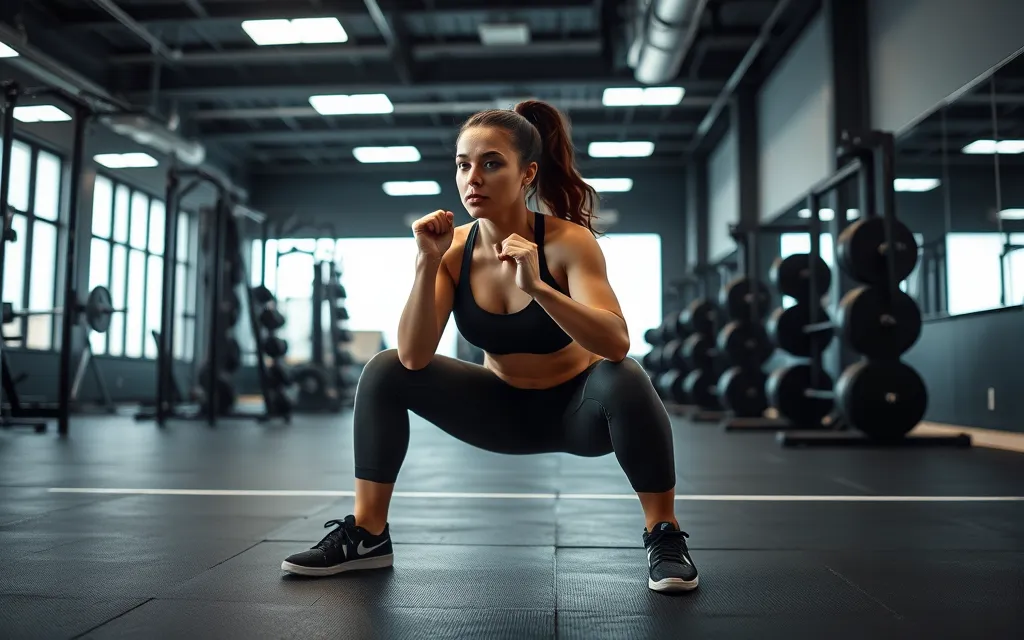 100 squats par jour avant/après